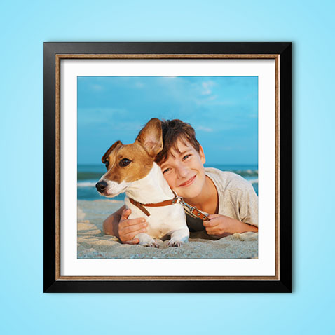 Hot Picks - Photo of boy with dog - Shop Custom & Personalized Photos, Canvas and Framing