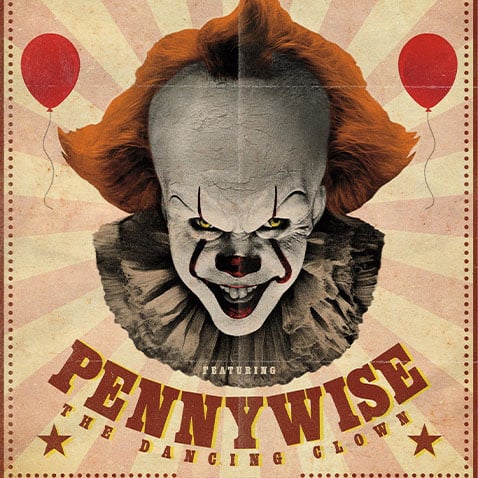 Poster Shop - IT Pennywise - Shop Horror Posters