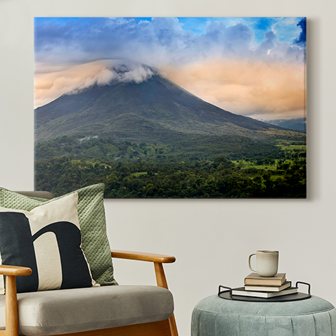 Volcano in Costa Rica on Canvas - Shop our collection of Canvas Art!