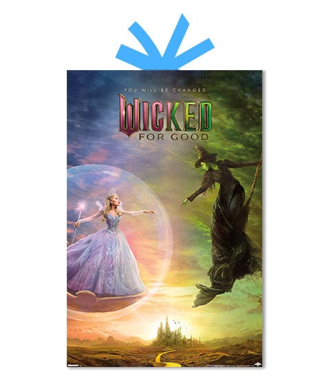 Shop Gifts by Price - $9.99 Posters - Wicked For Good