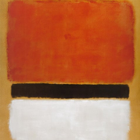 Poster Shop - Mark Rothko Red, Black, White on Yellow - Shop Artists