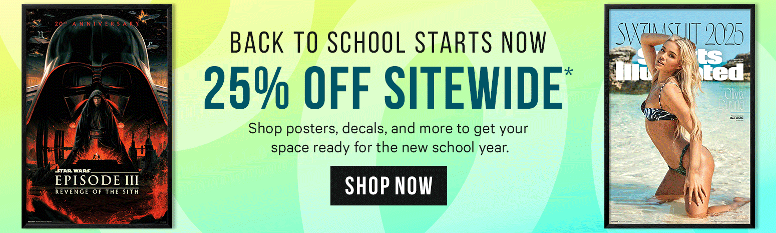 Hero Banner - Back-to-School Sale - Shop now!