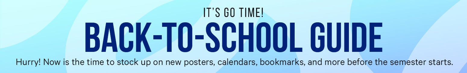 Hero - Back to School 2025 - Shop here for all of your favorite school, college and dorm wall art and accessories!