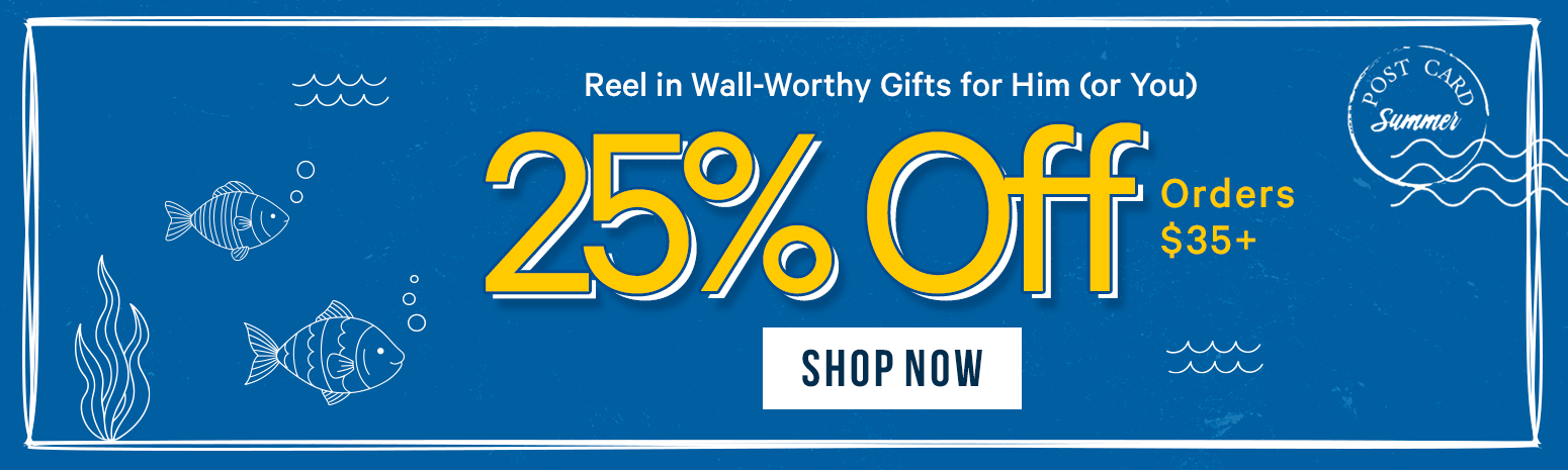 Hero Banner - 25% Off Orders $35+ - Shop Now