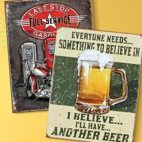 But Wait, There's More - Shop a variety of licensed merch including bookmarks, stickers, tin signs, decals, and more!
