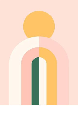 Shop Products - Bold Rainbow Poster Wall Art