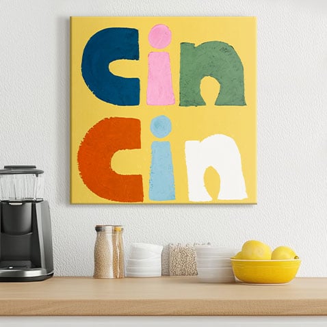 Spotlight - Cin Cin - Shop our collection of Canvas Art!