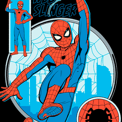 Poster Shop - Marvel Animations Your Friendly Neighborhood Spider-Man Poster - Shop Exclusive Posters