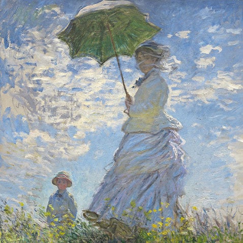 Poster Shop - Woman with a Parasol - Madame Monet and Her Son - Shop Artists