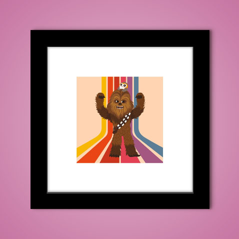 Hot Picks - Chewbacca Stripes - Shop our Gallery Pops collection!