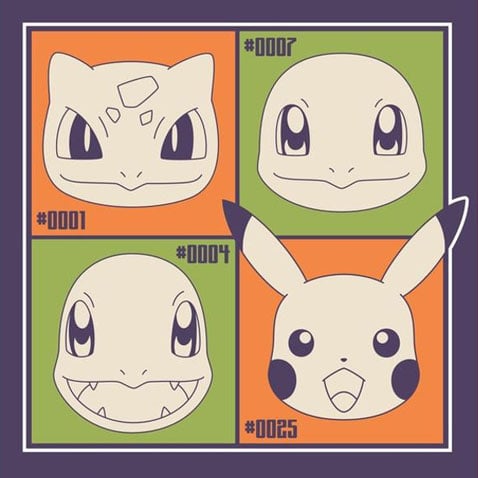 Poster Shop - Pokemon Groovy Vibes - Shop Anime Posters