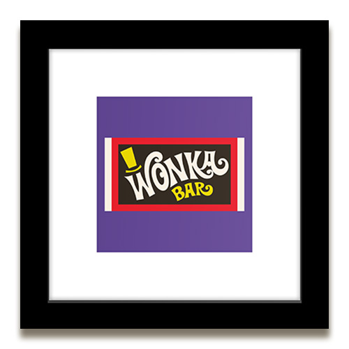 Gallery Pop design featuring a Wonka Bar from Willy Wonka