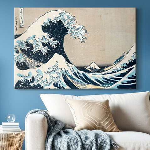 But Wait, There's More - The Great Wave of Kanagawa Canvas - Shop our collection of Canvas Art!