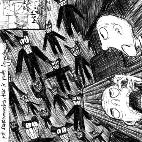Poster Shop - Radiohead Scribble - Shop Music Posters!