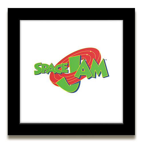 Gallery Pop design featuring the logo of Space Jam