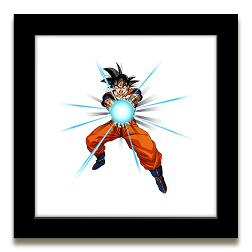 Dragon Ball Super Goku design in black Gallery Pops frame