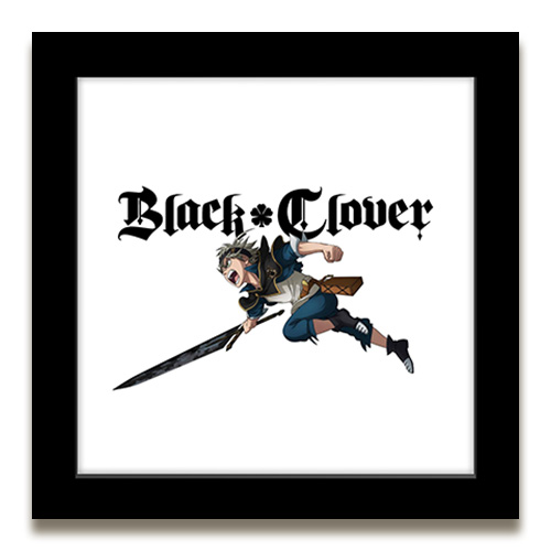 Gallery pop of the official logo of Black Clover anime series