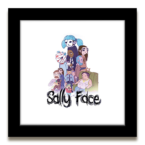 Gallery Pop design featuring the characters from Sally Face