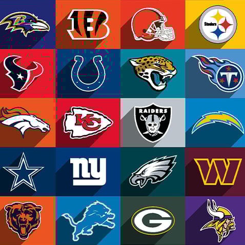 Poster Shop - NFL Logos - Shop Sports Posters
