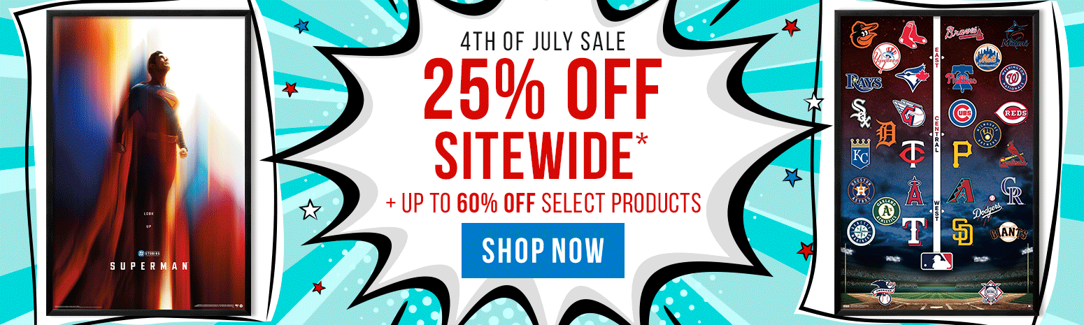 Hero Banner - 4th of July Sale - Shop now!