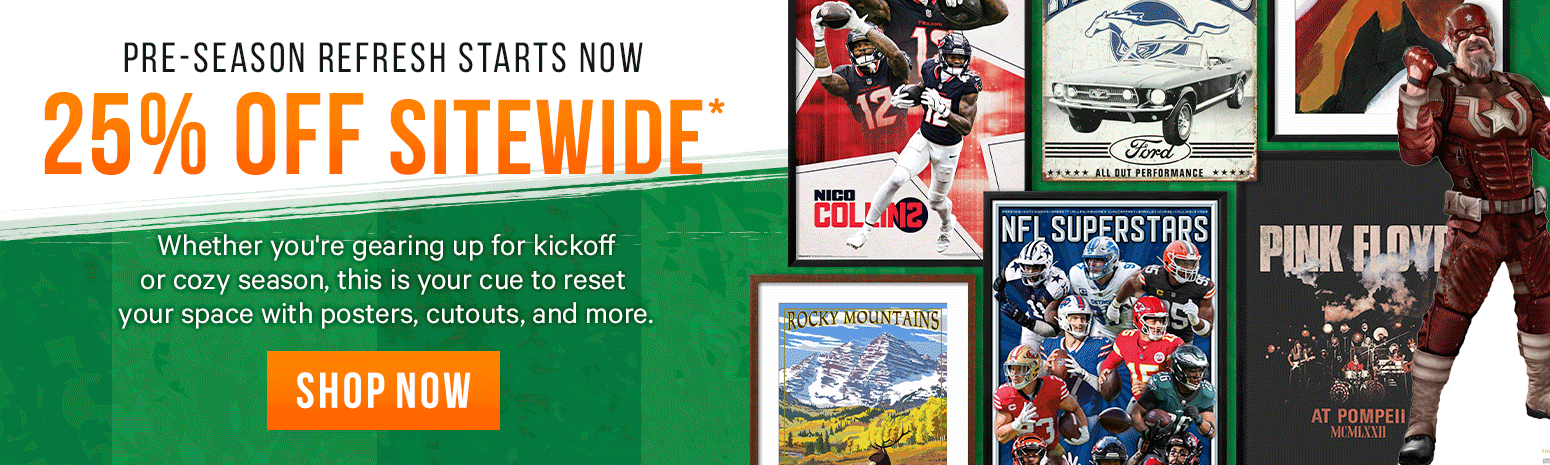 Hero Banner - Pre-Season Kickoff Sale - Shop Now!
