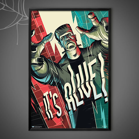 Halloween Shop - Monsters Posters & Art
