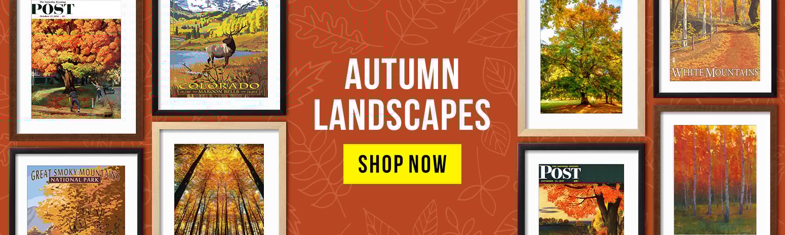 Hero Banner 3 - Autumn Landscapes - Shop now!
