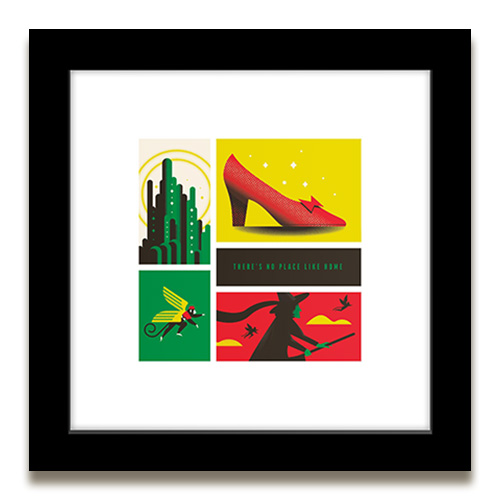 Gallery Pop design featuring minimalist art from Wicked