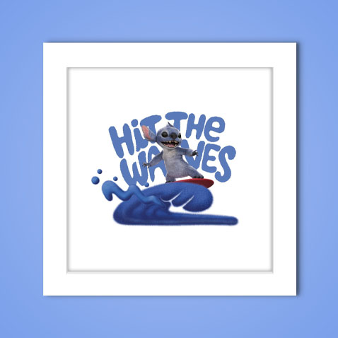 Hot Picks - Stitch Hit The Waves - Shop our Gallery Pops collection!