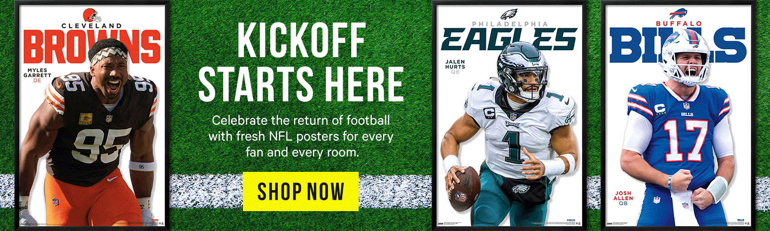Hero Banner - NFL Posters - Shop now!